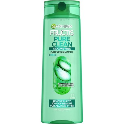 Fructis Pure Clean Purifying Shampoo, Silicone-Free, 12.5 Fl Oz, 1 Count