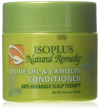 Isoplus Natural Remedy Olive Oil/Lanolin Conditioner 3.75 Oz 