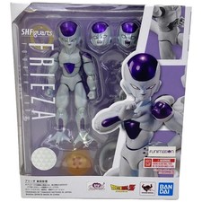 SH Figuarts Dragonball Z Frieza Fourth Form Action Figure Bandai Open Box