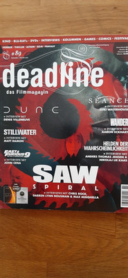 Deadline # 89 (09/10 2021 Saw Spiral Dune F&F 9 Wander Stillwater Titane Mag!!!)