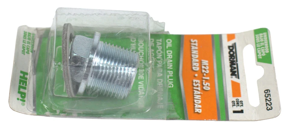 Dorman HELP! M22-1.50 Standard Oil Drain Plug Fit 1975-95 BMW 530i Part ID 65223 Foto 3 de 4