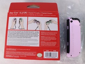 Nintendo Switch Joy-Con (L) / (R) Pastel Purple / Pastel Green Open Box