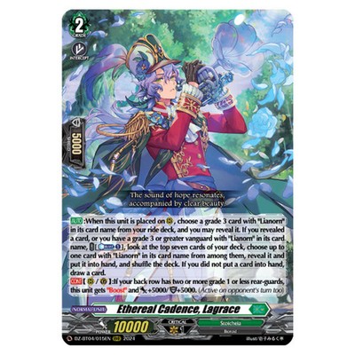 CFV Destined Showdown Ethereal Cadence, Lagrace (RRR) DZ-BT04/015DE