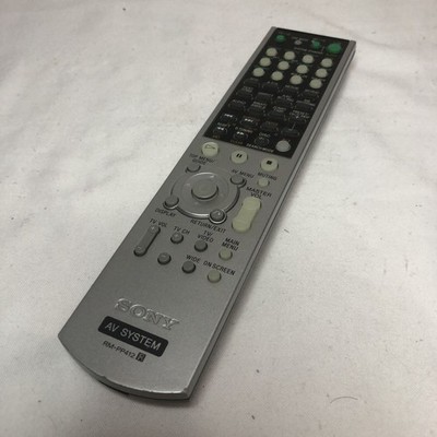 Sony RM-PP412 OEM AV System Remote For STR-DE695, STR-K750P, STR-DB2000 - TESTED
