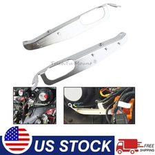 2x Front Inner Batwing Fairing Support Brackets For Harley Touring Street Glide