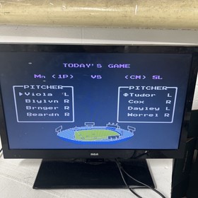 RBI BASEBALL (Gray Cartridge) NES (Nintendo, 1988) Tengen