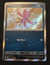Sneasel 182/091 SV: Paldean Fates Holo