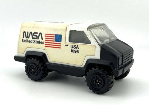 Vintage Tonka NASA USA 1096 Toy Van Metal & Plastic Made In Mexico 1978
