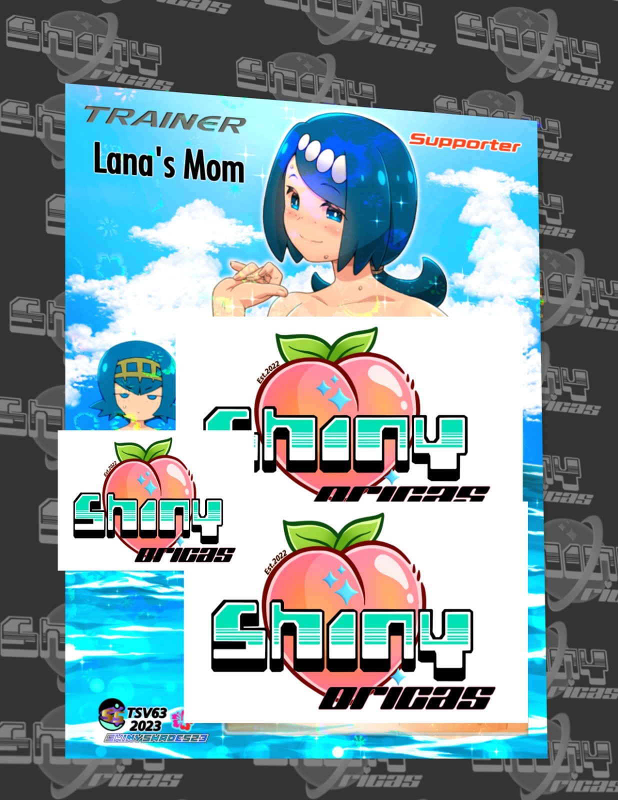 TSV63-Lana's Mom-Shiny Oricas-Waifu Card-Tropical Summer Vacation Set 2023