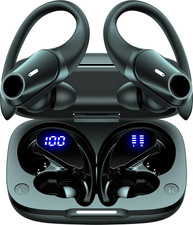 Active Noise Cancelling Wireless Earbuds Bluetooth Headphones 80H Playtime Ear B