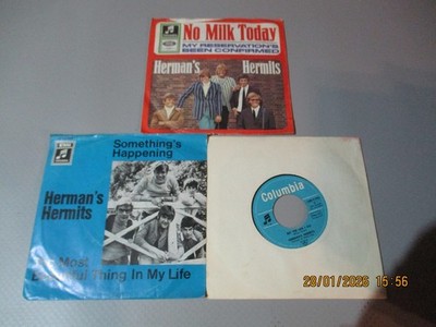 7'' Single Vinyl Sammlung  3x Herman's Hermits