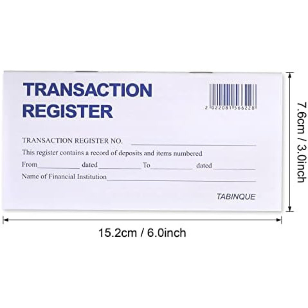 как выглядит 24 PCS Check Registers for Personal Checkbook, Easy to Read Checkbook Register фото