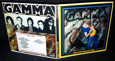 Gamma San Francisco 1980 Gate Fold 2CD Package NEW