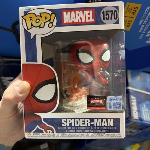 🔥🔥Funko Pop! Marvel Spider-Man (Premium) (2026 TargetCon) #1570