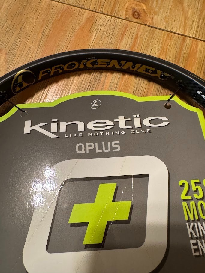 ProKennex Kinetic Q+5 Light raquette haut de gamme or noir - 4