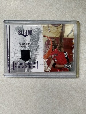 Chris Bosh 2005-06 Upper Deck Slam #SL-CH Slam Dunk Swatches