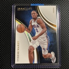 2024-25 Panini Immaculate Collection Tyrese Maxey True GOLD #/10 🔥 76ers