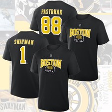 Boston Bruins 2026 Stadium Series Name & Number Players Unisex Gifts For Fans