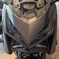 3D-Aufkleber Kompatibel Yamaha Xmax 300/125 2021-2026 Frontscheinwerfer-Maske