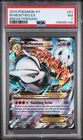 2015 POKEMON XY BREAKTHROUGH #63 M MEWTWO EX PSA 7