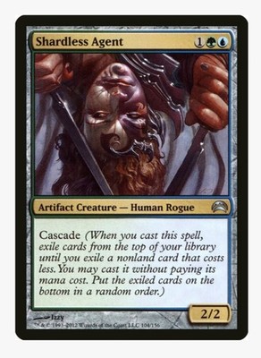 Shardless Agent | PC2 | Modern Legacy EDH Staple | Cascade Rhinos | MTG | NM