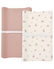 Changing Pad Cover for Baby Boy Girl 2 Pack, Muslin Changing Table Pad Covers...