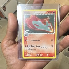 Pokémon Latias Holon Phantoms Rare 21/110 Basic 70 HP Combustion Super Singe