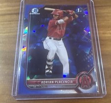 2022 Bowman Chrome Sapphire Edition - Adrian Placencia #BCP-205 1st Bowman