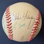 1987 Toronto Blue Jays Multi Signed x13 Baseball MLB Gaston Bell Stieb Moseby