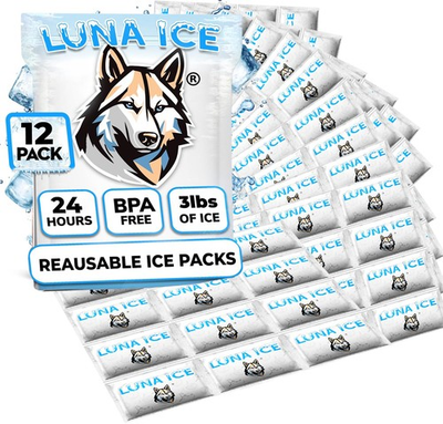 #ad #ad Dry Ice Packs for Shipping 24 Hour Freeze BPA Free 12 Pack Reusable $15.77