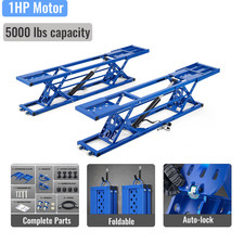 Authentic Portable Car Lift 5000lbs Automatic Car Lift System Jack Home Garage