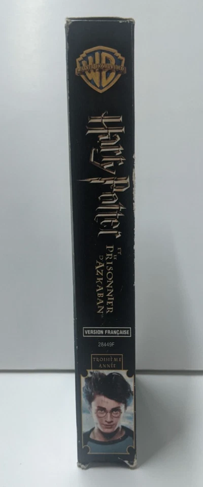 VHS Tape - Harry Potter and the Prisoner of Azkaban - French Version - Box 2002 - Image 4 of 4