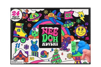 NeeDoh Adventskalender 24 Überraschungen Squishy Schylling NEU OVP Weihnachten