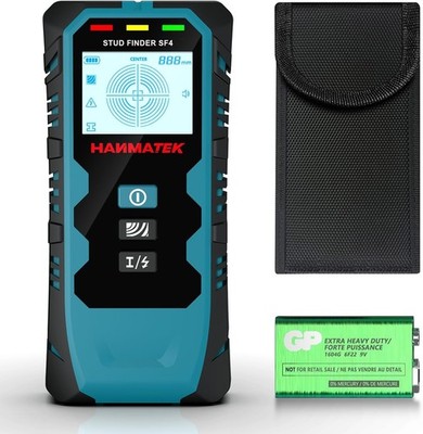Bolzensucher Wandscanner Metall Live Draht Detektor 5 in 1 Holz Bolzen Sensor AC LCD