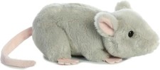 Adorable Mini Flopsie  Mouse Stuffed Animal - Mini Companions Ready for Playful