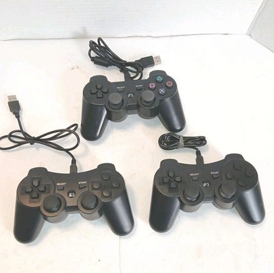 X3 PlayStation DualShock 3 Wireless Controllers Black (CECHZC2U)  ((NOT OEM)) 