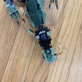 NINJAGO Stormbringer 70652 & Green Ninja Mech Dragon 70612 INCOMPLETE See Desc