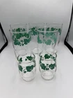 Vintage Federal Glass Southern Ivy Pattern Mixed Glassware Set