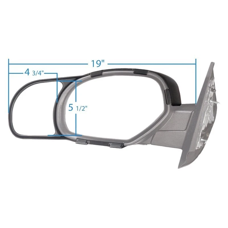 For Chevy Silverado 2500 07-14 Towing Mirror Extension Set Driver & Passenger Foto 3 de 3