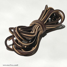 Shoemaking - Component - Leather Rawhide Laces - Logger 108"