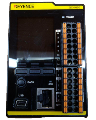 Keyence GC-1000 Industrial Safety Controller Ethernet LCD