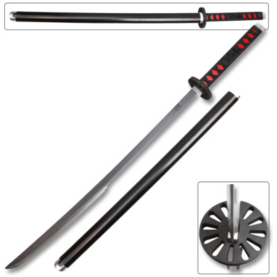 #ad 40quot; Foam Demon a Slayer Fantasy Samurai Replica Sword Blade Katana Cosplay Anime $26.95