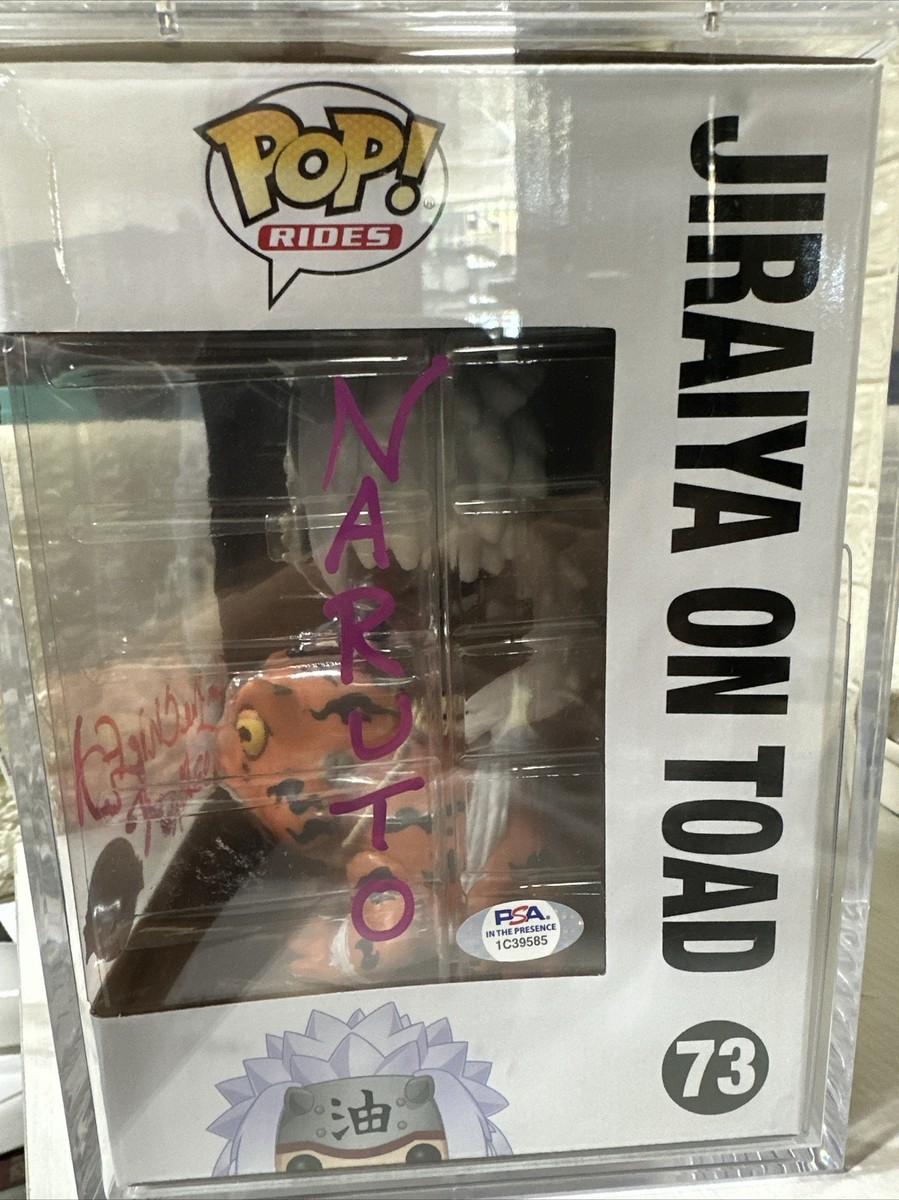 Rare Jiraiya on Toad Hot Topic Exclusive 73 Signed- Naruto