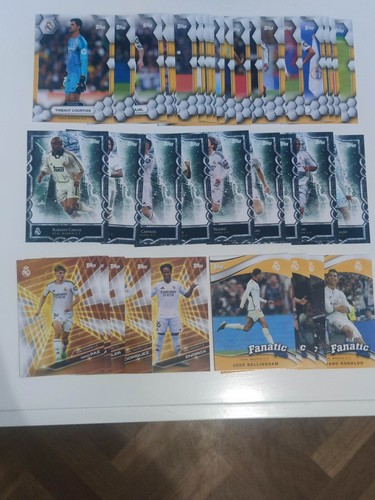 TOPPS FAN SET REAL MADRID 2024/2025 COMPLETO - ALL - Imagen 2 de 77