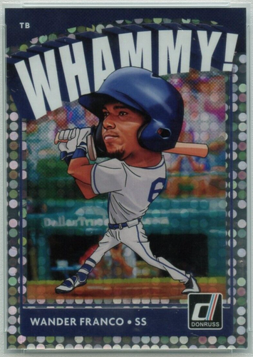 *GREAT PSA 10 WHAMMY! 2021 Panini Donruss Whammy! WANDER FRANCO #W9 #LOW POP! - Picture 5 of 6