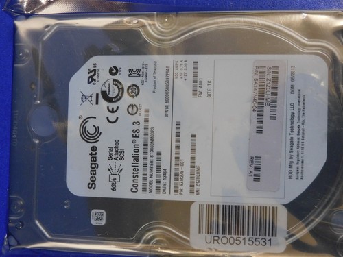 ST4000NM0023 Seagate 4TB 7.2K SAS 6Gb/s Constellation ES.3 9ZM270-175 / REFUB - Picture 3 of 3