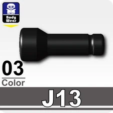 Flash Light Police Tactical Equipment Compatible w/Toy Brick Minifigure SWAT