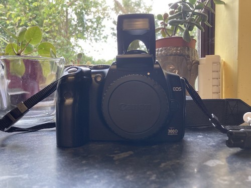 Canon EOS 300D Digital SLR Camera - Black with 28-90mm canon Lens - Picture 2 of 12