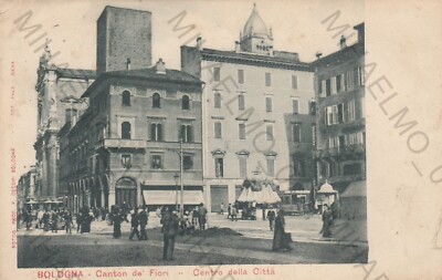 POSTCARD *13 BOLOGNA CANTON OF FLOWERS CITY CENTER UNTRAVELED HISTORY