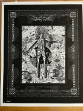 TOOL Poster Japan 2006 Concert Show Black and White Variant AP MACRAE ART
